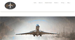 Desktop Screenshot of excellence-aviation.com